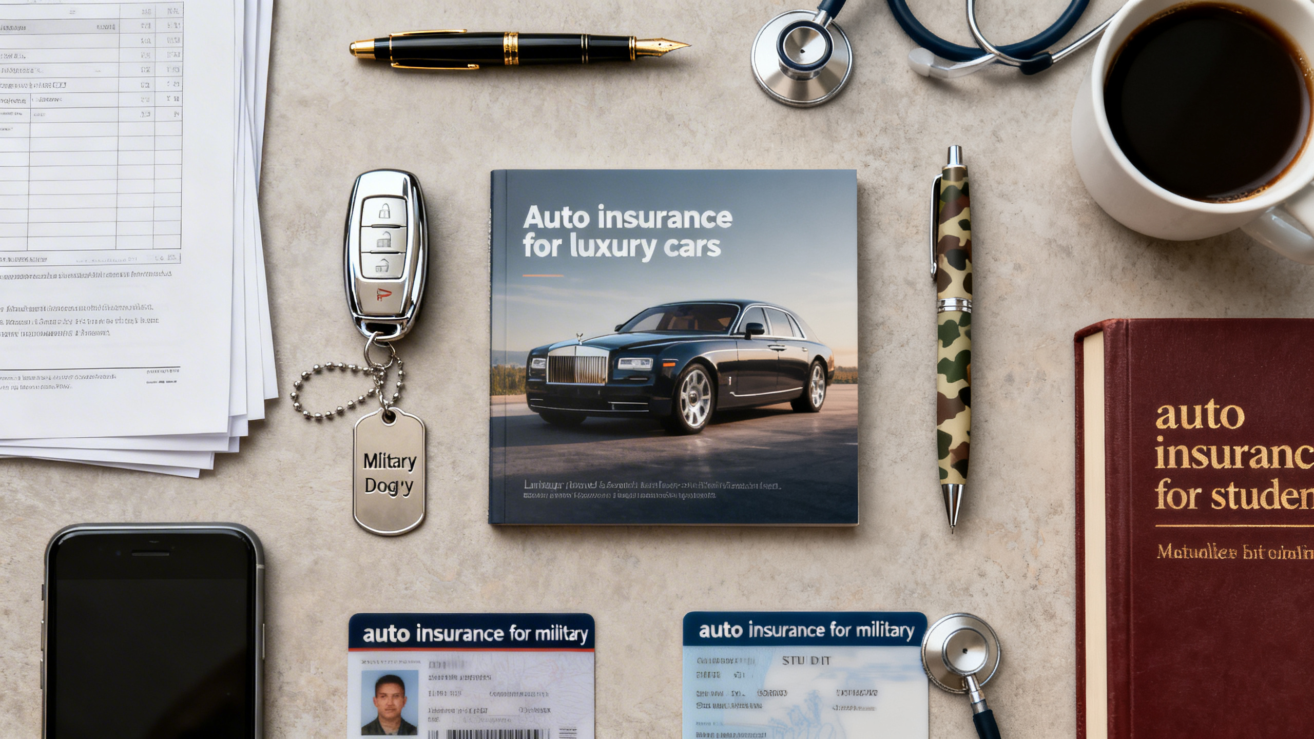 Comprehensive Guide to Auto Insurance for Seniors, Military, Students, High – Risk Drivers, and Luxury Car Owners: Factors, Rates, and Discounts