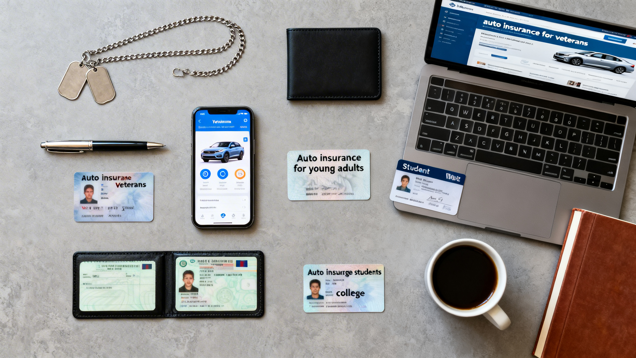 Comprehensive Guide to Auto Insurance for Young Adults, Veterans, College Students, and Those with Bad Driving Records