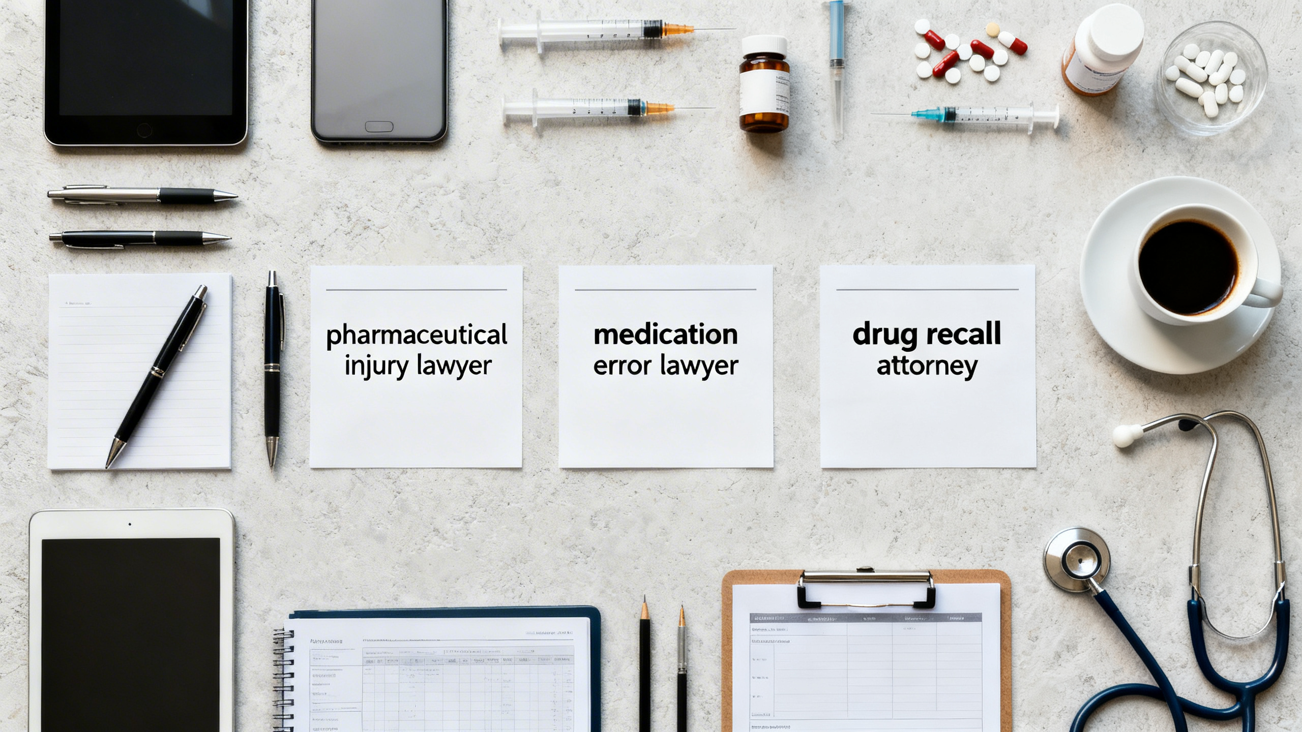 Defective Drugs Attorneys: Causes, Detection, Liability, and the Lawsuit Process
