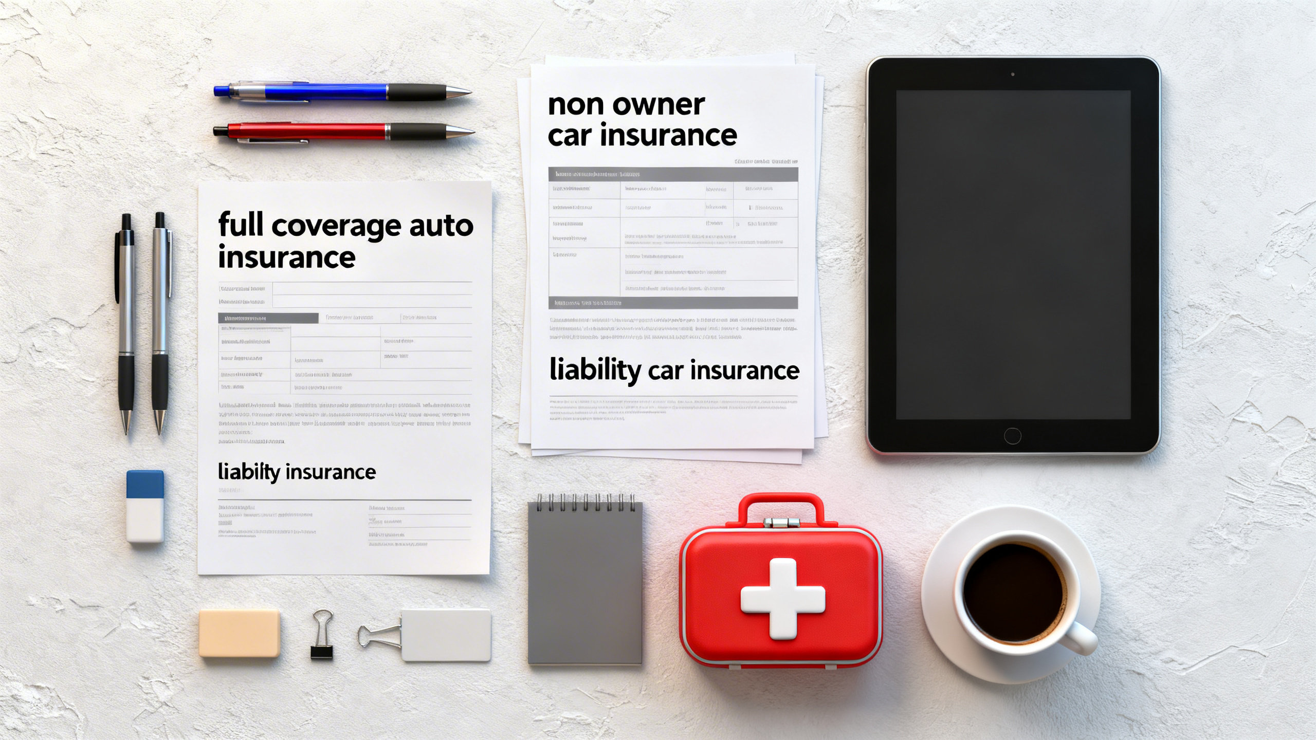 Comprehensive Guide to SR22, High – Risk, Non – Owner, Liability, and Full – Coverage Auto Insurance: Costs, Risks, and Choosing the Right Policy