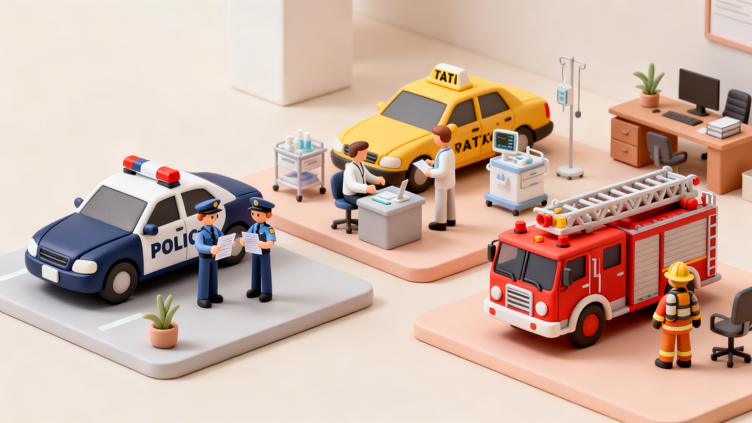 Comprehensive Guide to Auto Insurance for Taxis, Limousines, Ambulances, Fire Trucks, and Police Vehicles: Factors, Data, and Premium Impact